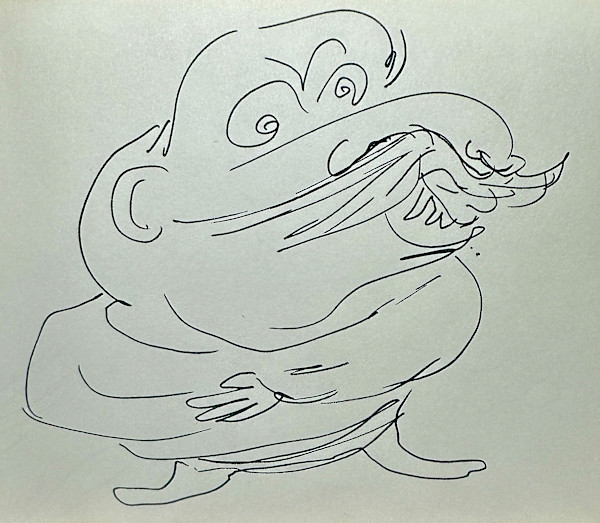 "Walrus Man" named by CLL by Fred Shane, Image 2.