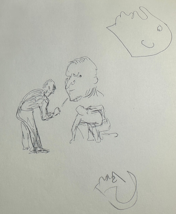 "Figure Doodles" named by CLL by Fred Shane, Image 1.