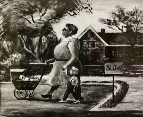 Strolling with Babies by Fred Shane, Image 1.