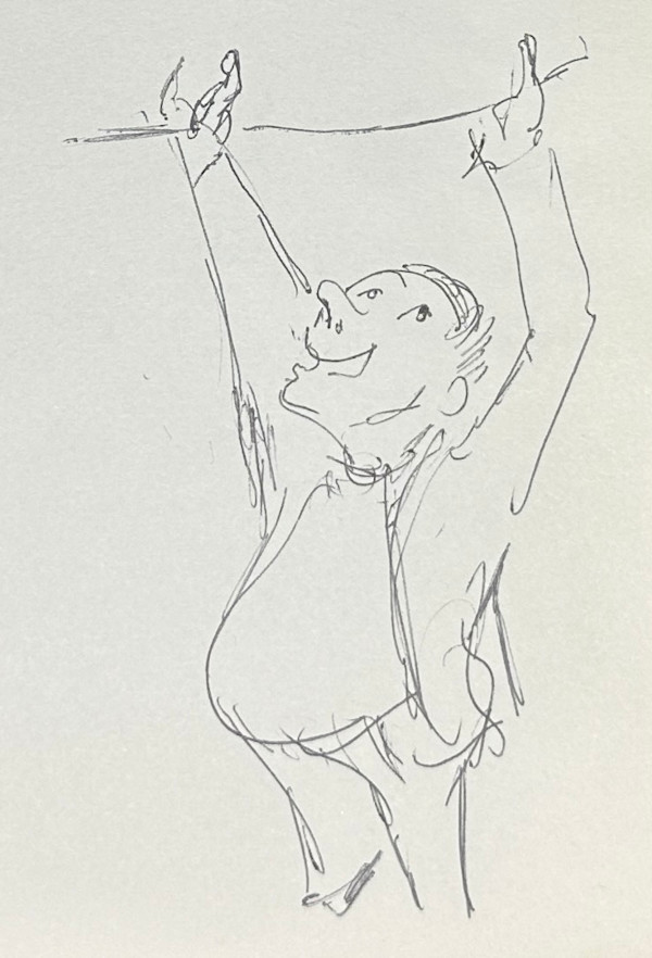"Happy Chubby Bellied Man" named by CLL by Fred Shane, Image 1.