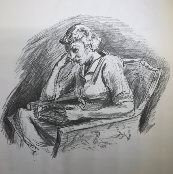 "Portrait: Louise Shane" by Fred Shane, Image 1.