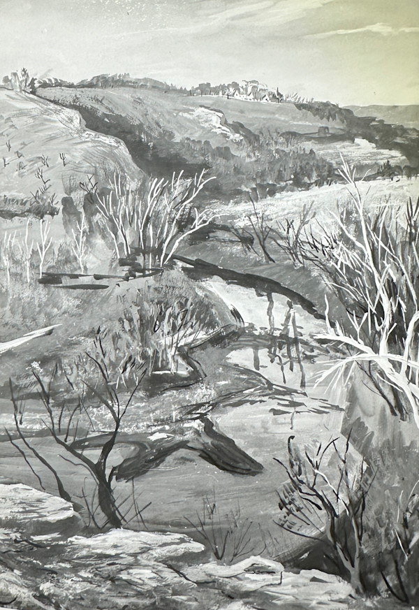 "Hinkson Creek" near Columbia, MO by Fred Shane, Image 1.