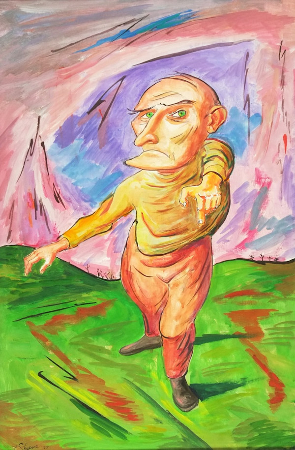 "J'Accuse!" by Fred Shane, Image 1.