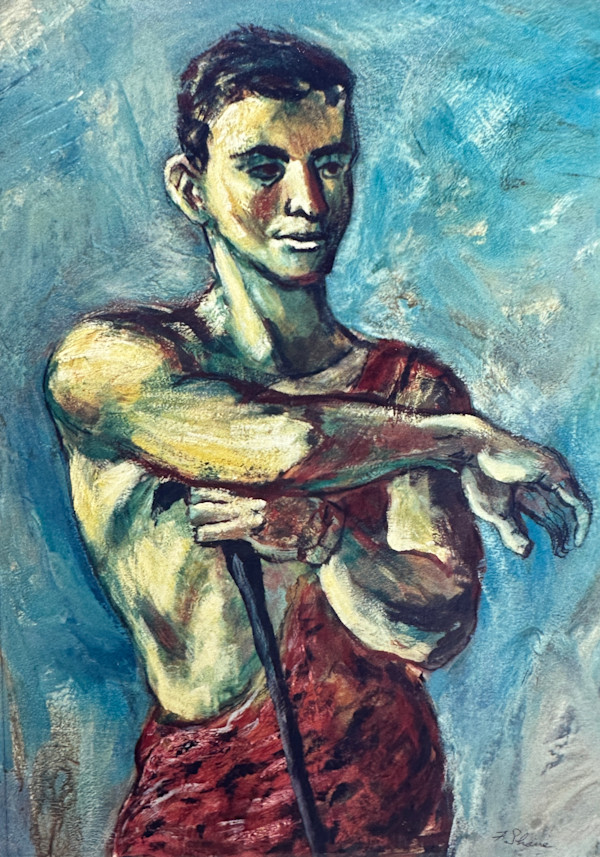"Young Shepherd" by Fred Shane, Image 1.