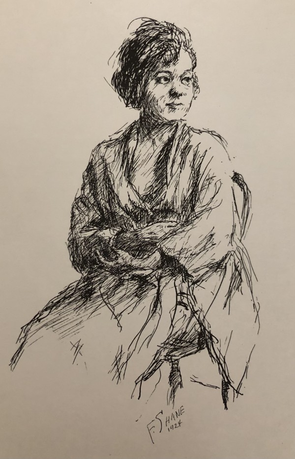 "Model Resting" by Claudia Lohnes, Image 1.