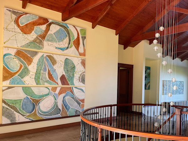 Erosion I, II, III by Catherine Fucci di Napoli