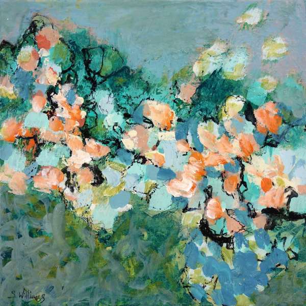 Hillside Flowers by Shirley Williams