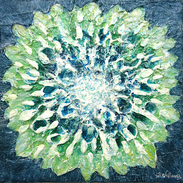 Green Mandala by Shirley Williams