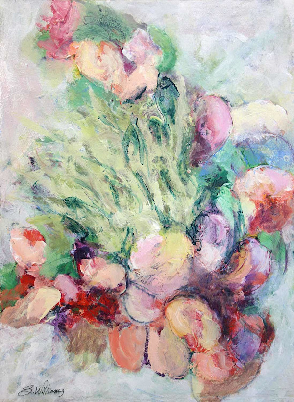 Flower Power Study 4 by Shirley Williams