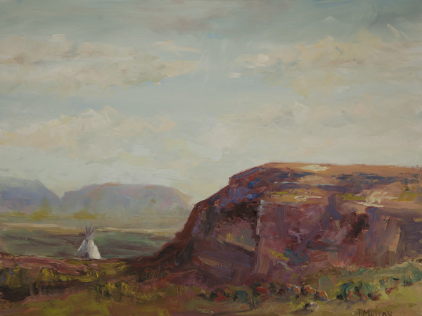 Grasslands Teepee by Roberta Murray