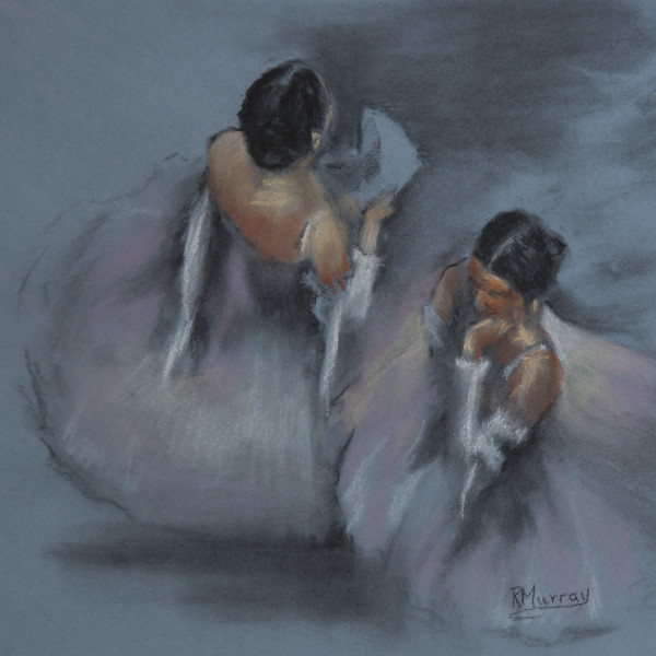 Two Dancers by Roberta Murray