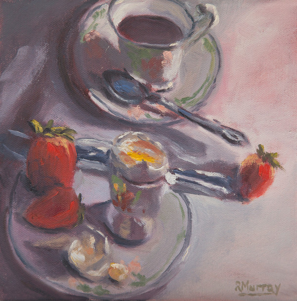 Strawberry Tea by Roberta Murray