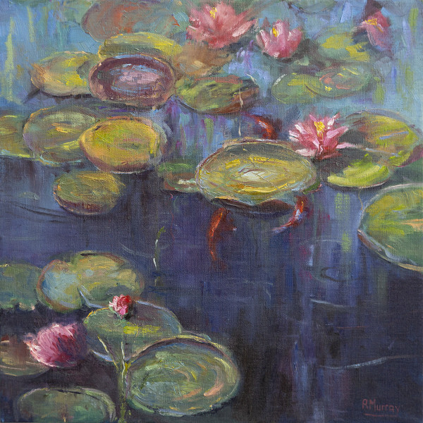 The Koi Pond by Roberta Murray