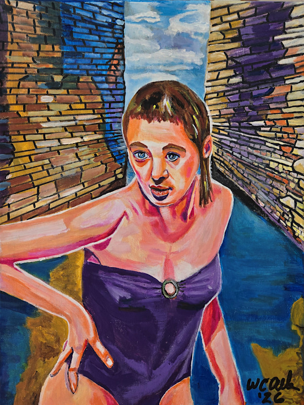 Reluctant Swimmer by Wayne C. Allen, Image 1.