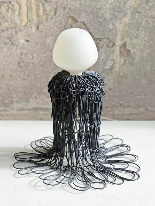 Jellyfish Lamp, Grey