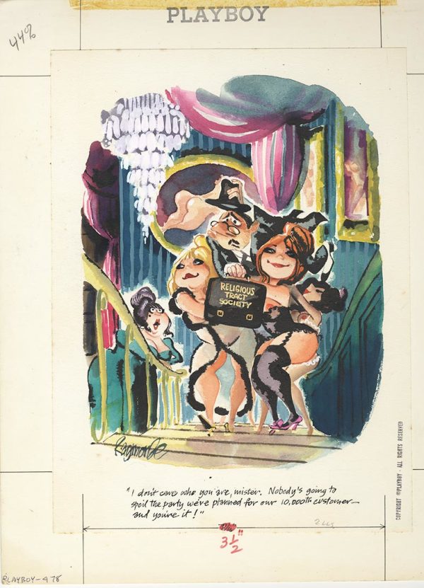 1973, April by Roy Raymonde Cartoons 