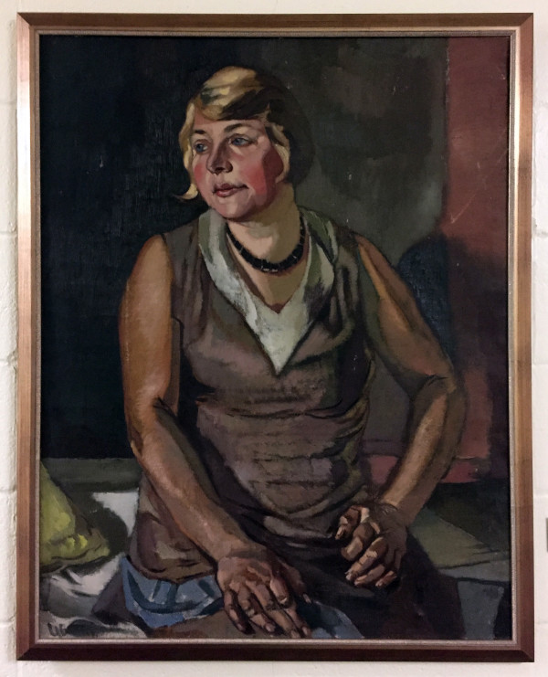 Portrait of a Lady by Konrads Ubans