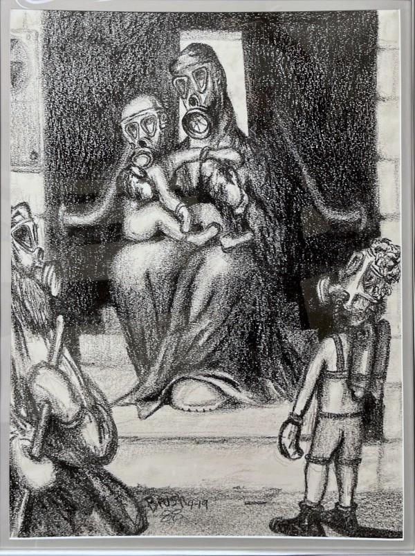 The Madonna of the Gas Mask by Robert H. Rush