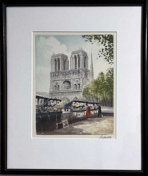 Notre Dame, Streets of Paris by Leandri