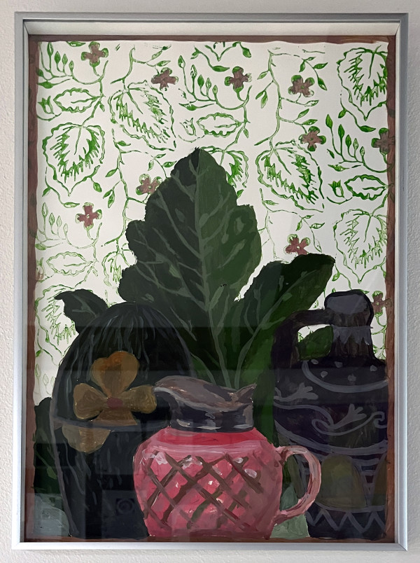 Title unknown, (pitcher and foliage). Short Story Set #2 by Stella Lie