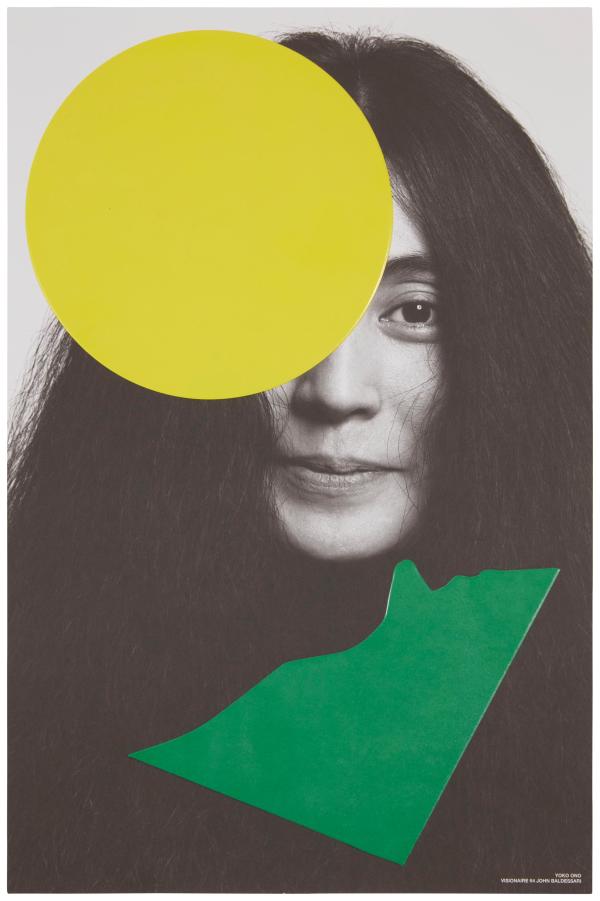 Yoko Ono by John Baldessari