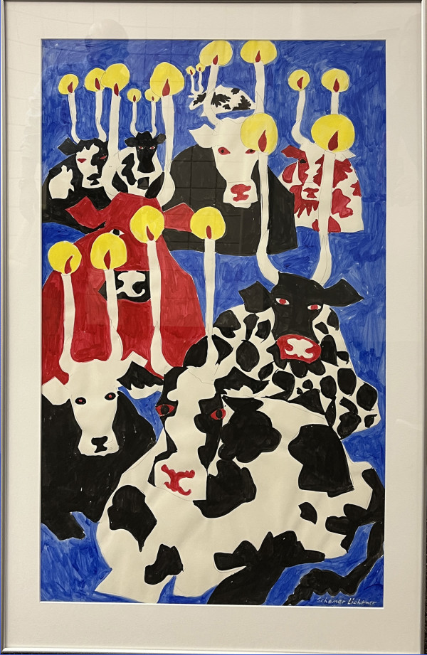 Painting by Schomer Lichtner