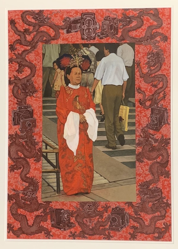 Tz's Hsi, the Empress Dowager Greets Her Guests at the Summer Palace, Beijing, P.R.C. by Doretta M. Miller