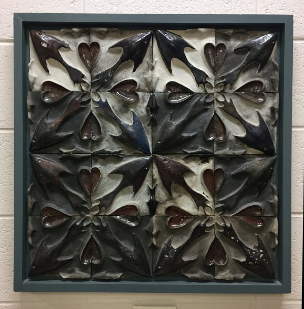Fish Raku Wall Quilt by Erin Callies