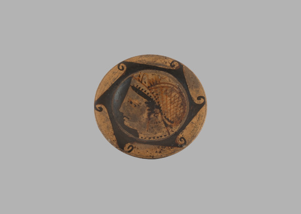 Small footed patera (plate)