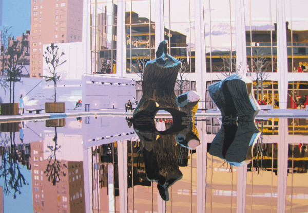 Lincoln Ctr./Dusk by Fran Bull