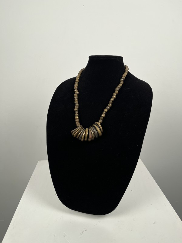 Necklace with Brass Rings