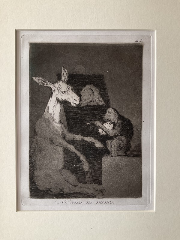 Ni mas ni menos (Neither More nor Less) by Francisco Goya