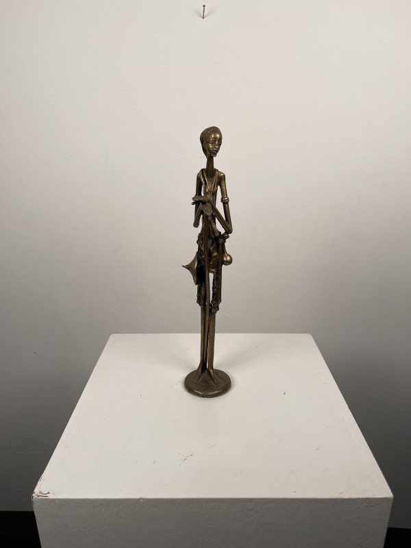 Asante Brass Figure by Asante culture