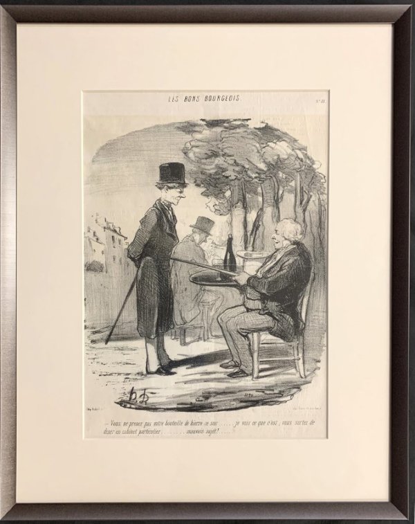 Les Bons Bourgeois by Honoré Daumier