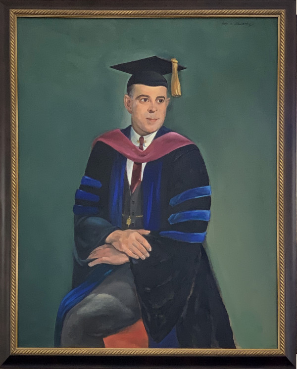 Clark G. Kuebler Portrait by Lester O. Schwartz