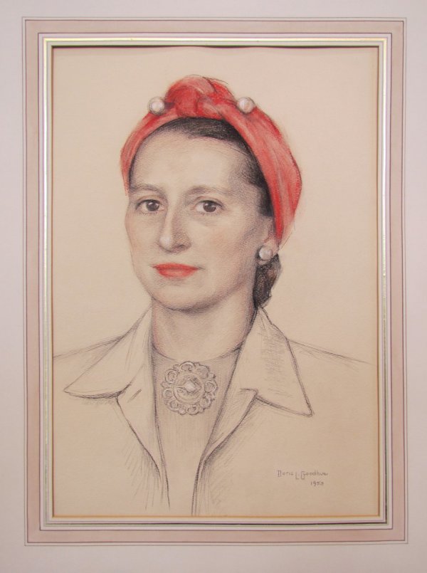Portrait of a Pen Woman by Doris L. Goodhue