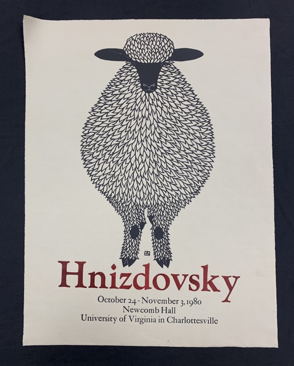 Title unknown (sheep) by Jacques Hnizdovsky