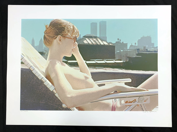 Rooftop Sunbather by Hilo Chen