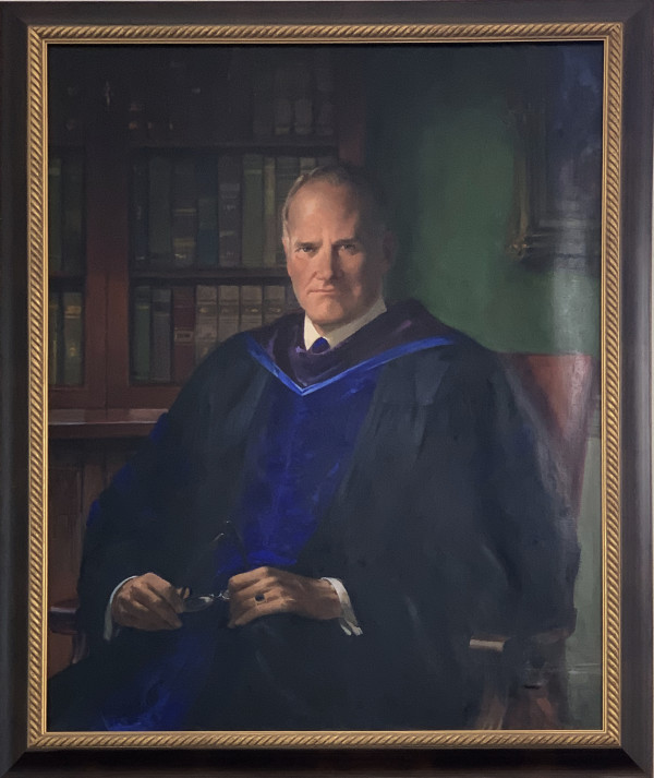 Bernard S. Adams Portrait by George Rapp