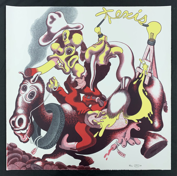 Texas Artist by Peter Saul