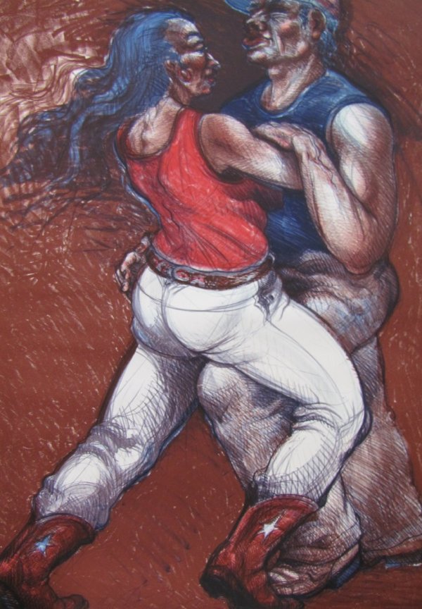 Texas Waltz #7 by Luis Jimènez