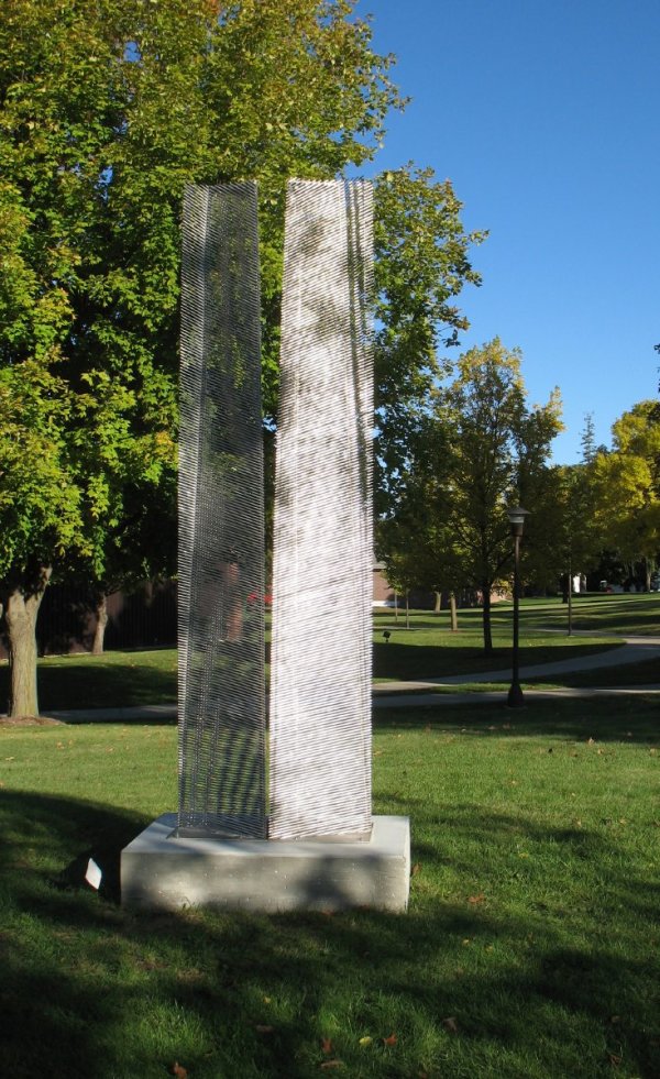 Twin Obelisk: "Learning is Wealth None Can Destroy, Nothing Else Gives Genuine Joy" Thirukkural 2... by Gene J. Kain