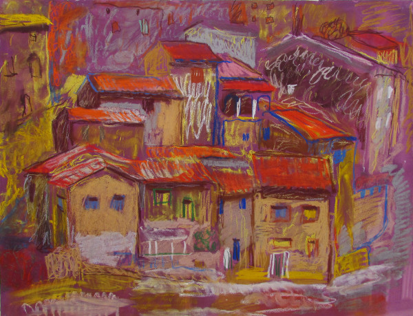 Houses in Eus by Olimpia Ogilvie