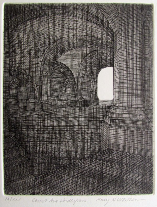 Court Avenue Underpass by Amy Worthen