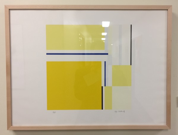 Yellow Square by Ilya Bolotowsky