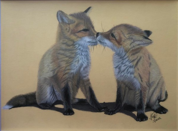 Frisky Foxes (113) by Irena Kelso