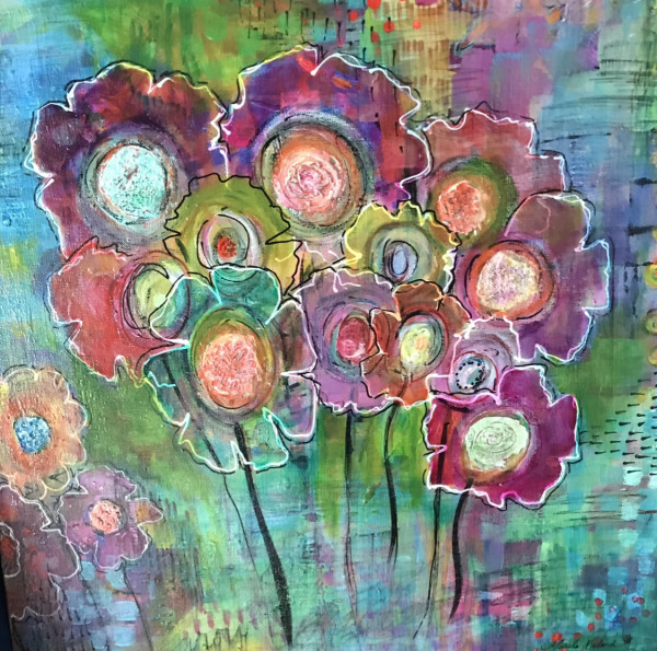 Flower Frolic by Marsha Nieland