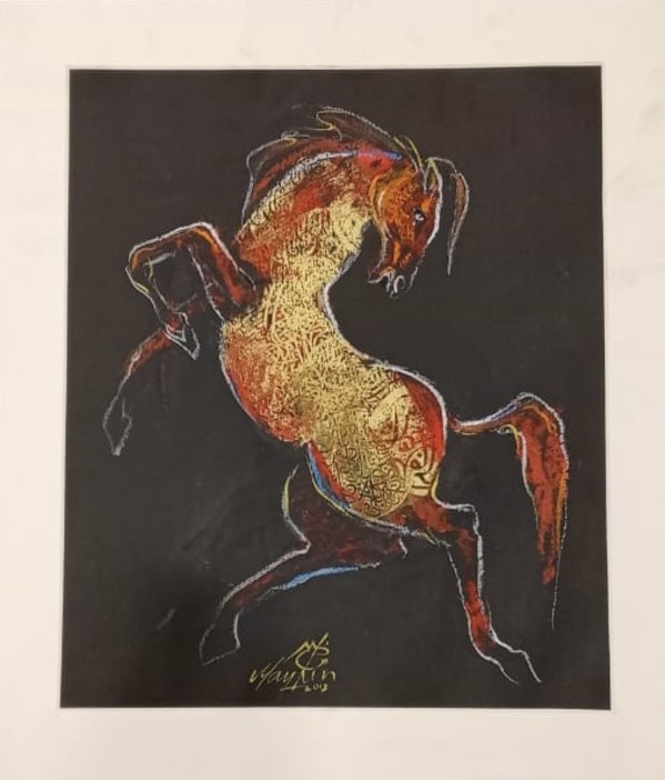 Strokes of Strength - Thunderous Roar by Mazher Nizar
