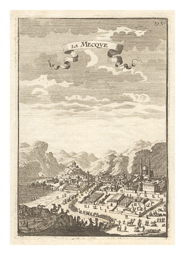La Mecqve – Mecca (Makka al-Mukarrama) by Alain Manesson Mallet