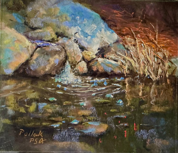 LILY POND by Laura Pollak